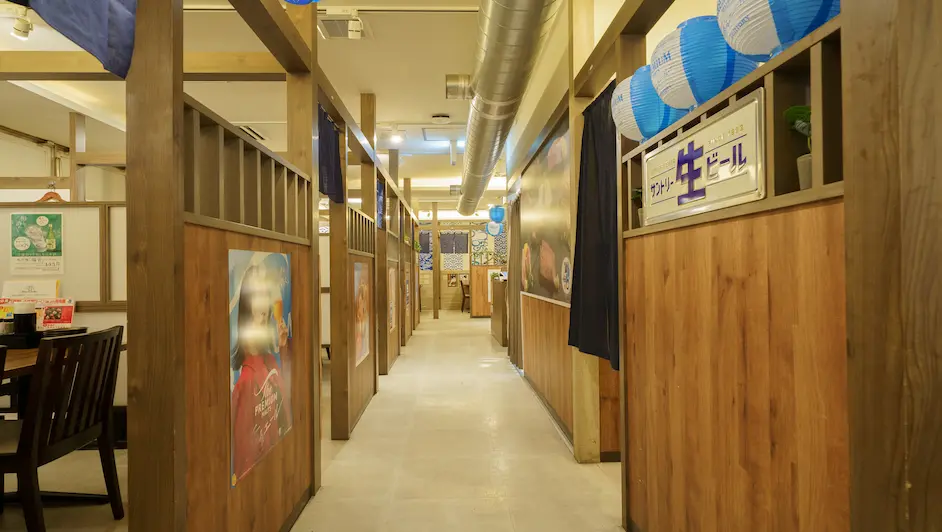 肉刺しと牡蠣 びー〇の外観