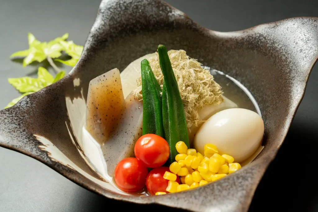 夏野菜のひんやりおでん